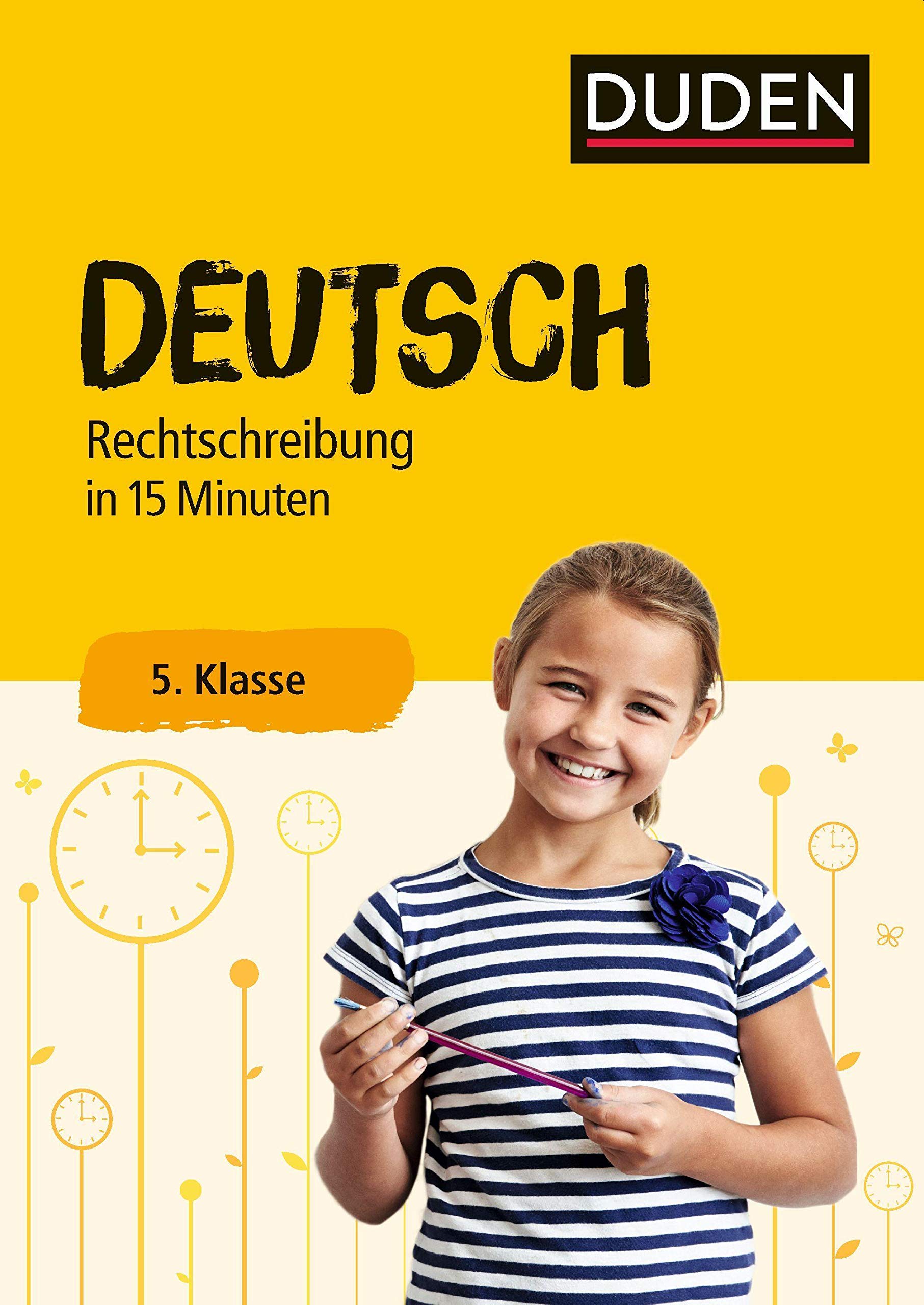 Deutsch in 15 Minuten - Rechtschreibung 5. Klasse Study Guides