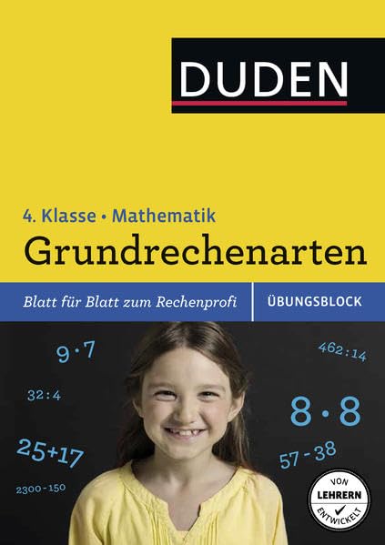 Einfach klasse in Mathematik - Grundrechenarten 4. Klasse - Übungsblock (Duden - Einfach klasse) Study Guides