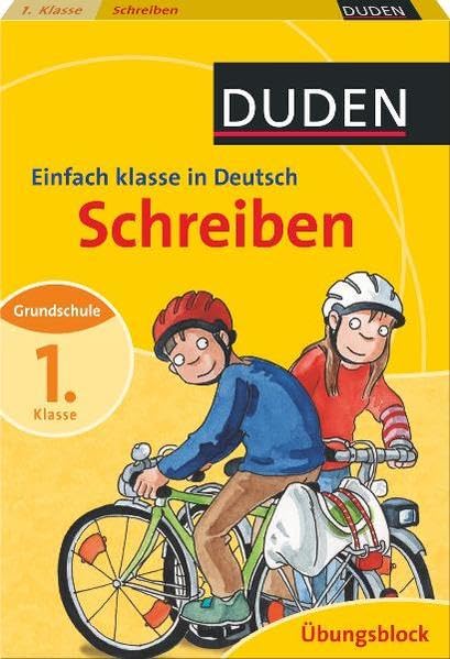 Duden. Einfach Klasse in Deutsch. Schreiben 1. Klasse. Übungsblock book