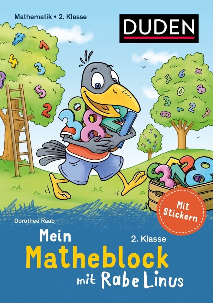 Mein Matheblock mit Rabe Linus - 2. Klasse Non-fiction