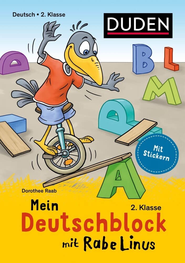 Mein Deutschblock mit Rabe Linus - 2. Klasse Non-fiction