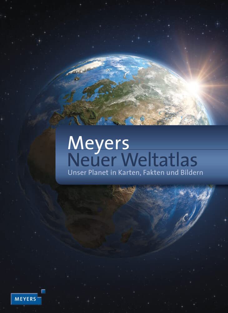 Meyers Neuer Weltatlas: Unser Planet in Karten, Fakten und Bildern. Im Schmuckschuber (Meyers Atlanten) Leisure, Home & Garden