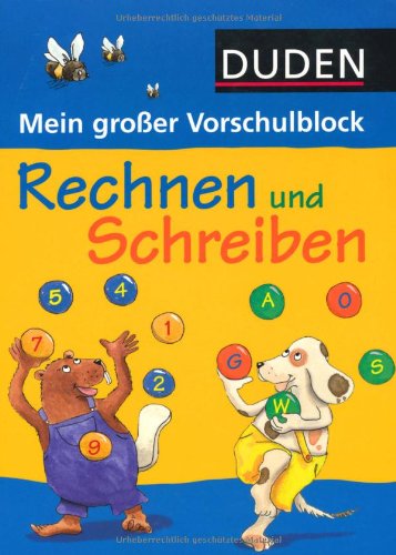 Mein großer Vorschulblock - Rechnen und Schreiben Study Guides