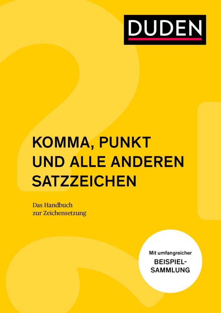 Komma, Punkt und alle anderen Satzzeichen General education