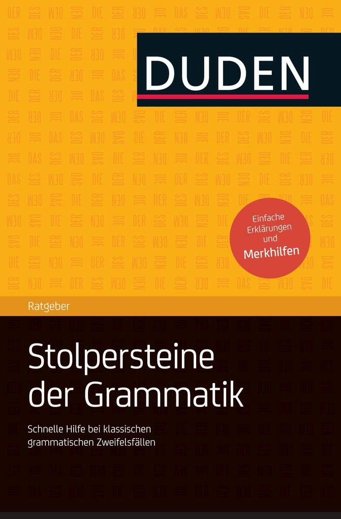 Duden Ratgeber - Stolpersteine der Grammatik General education