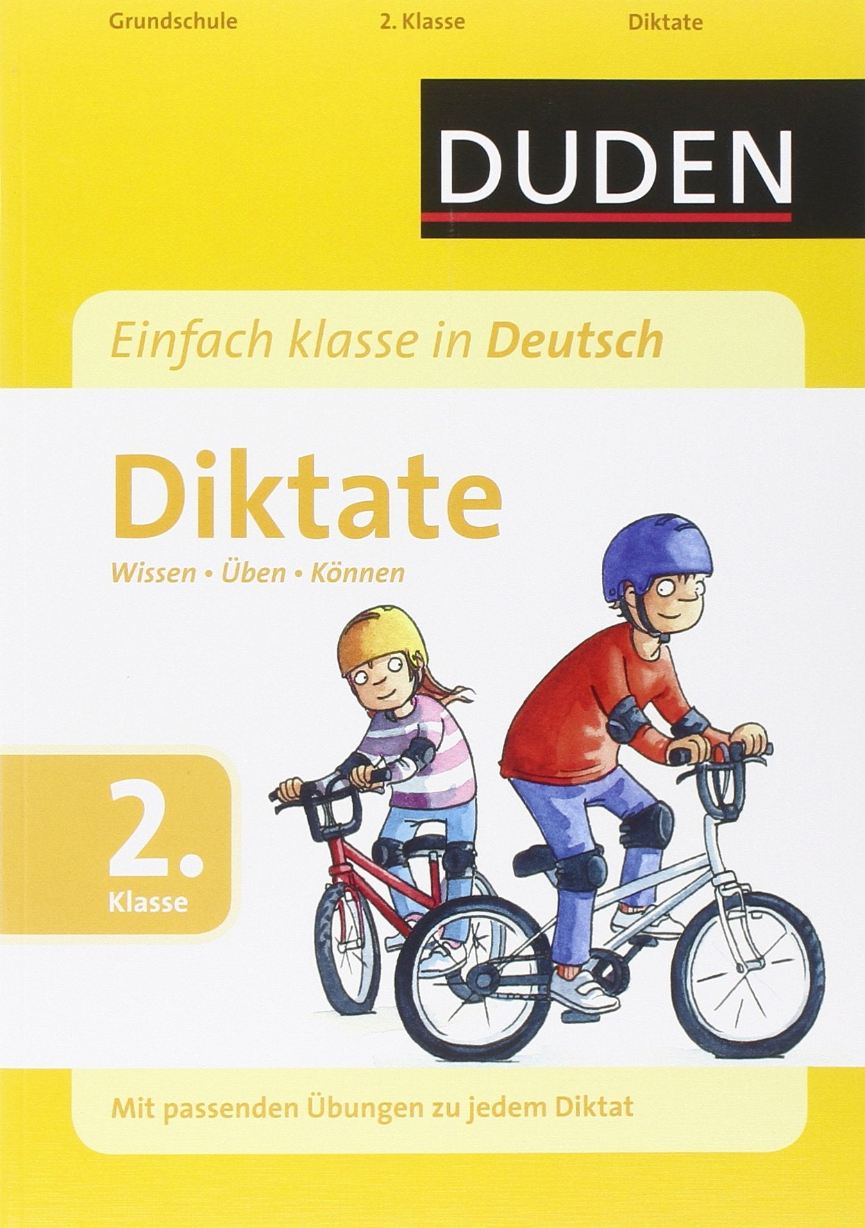 Einfach klasse in Deutsch - Diktate, 2. Klasse: Wissen - Üben - Können (Wissen-Üben-Testen) Study Guides
