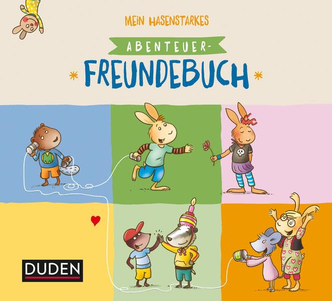 Mein hasenstarkes Abenteuer - Freundebuch Non-fiction books for kids