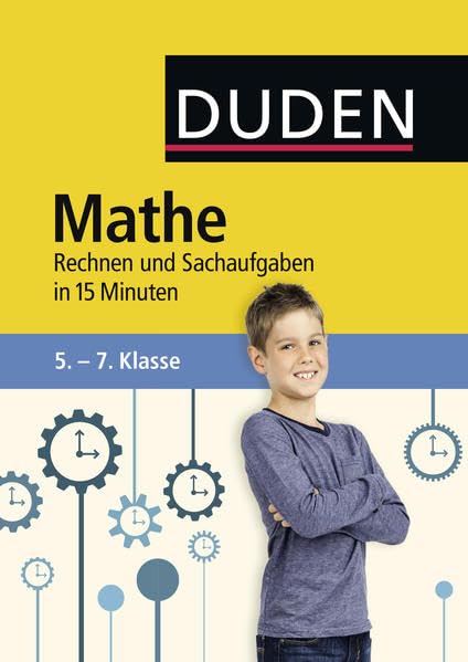 Mathe in 15 Minuten - Rechnen und Sachaufgaben 5.-7. Klasse Study Guides