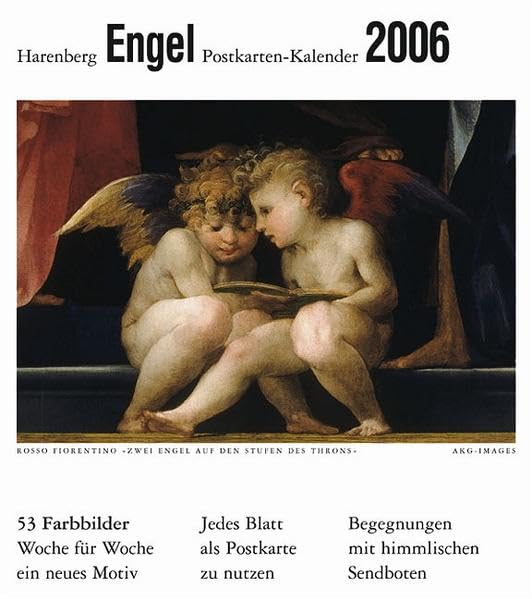 Harenberg Postkarten-Kalender Engel 2006: Begegnungen mit himmlischen Sendboten Calendars