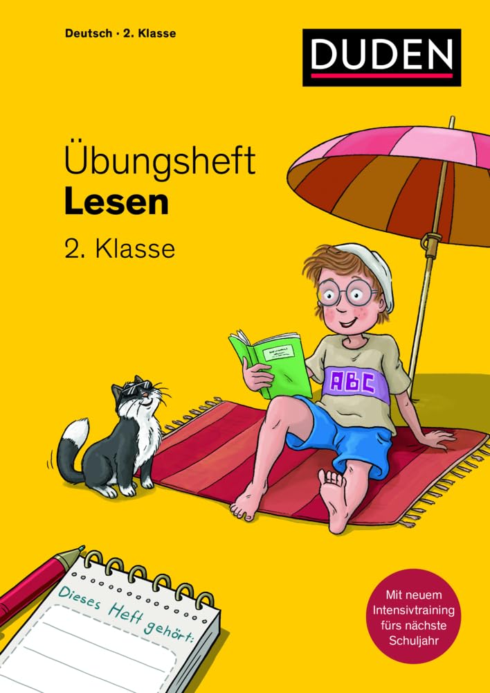 Übungsheft - Lesen 2.Klasse: Mit Stickern und Lernerfolgskarten (Übungshefte Grundschule Deutsch) Study Guides