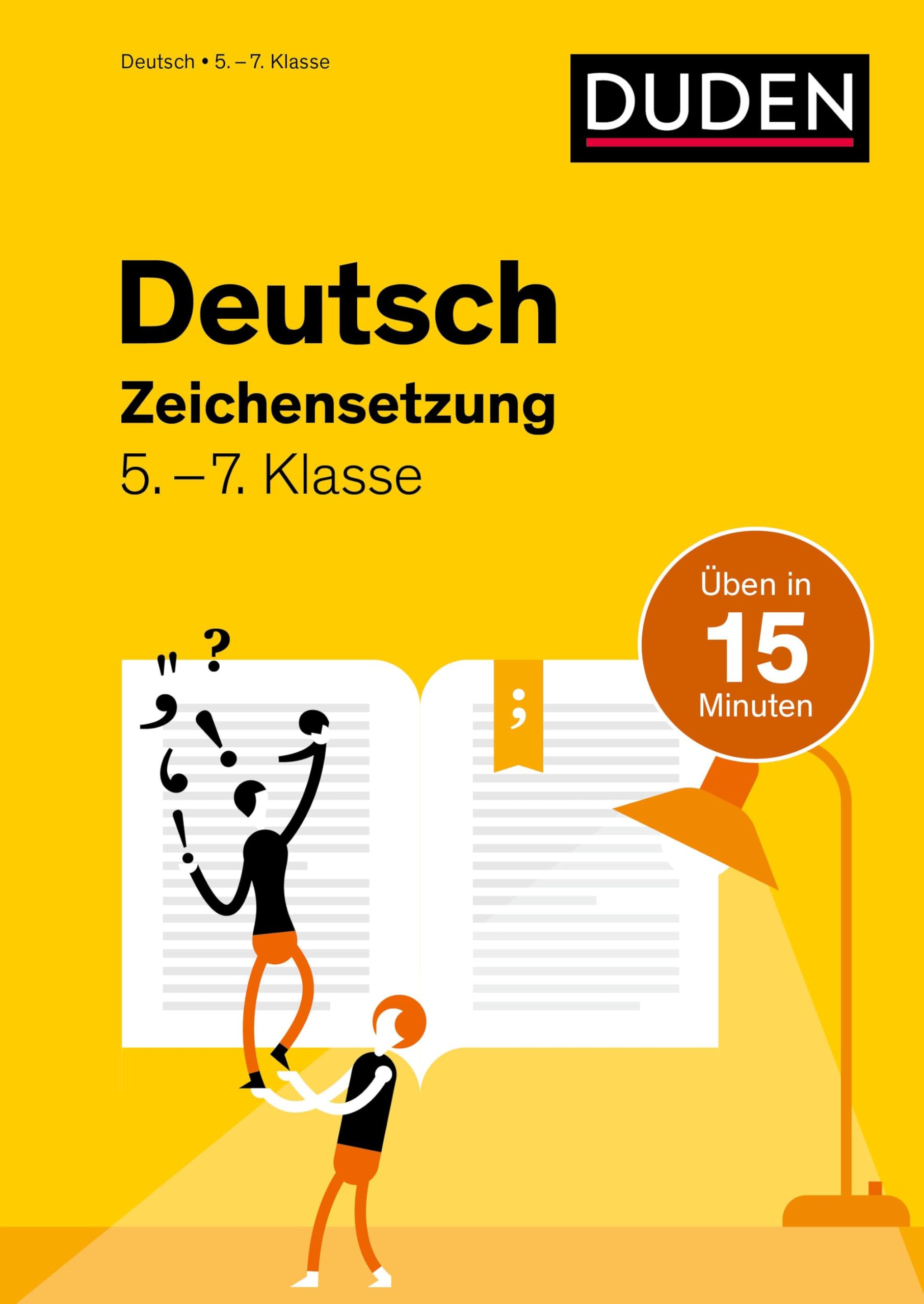 Deutsch in 15 Minuten - Zeichensetzung 5.-7. Klasse Study Guides