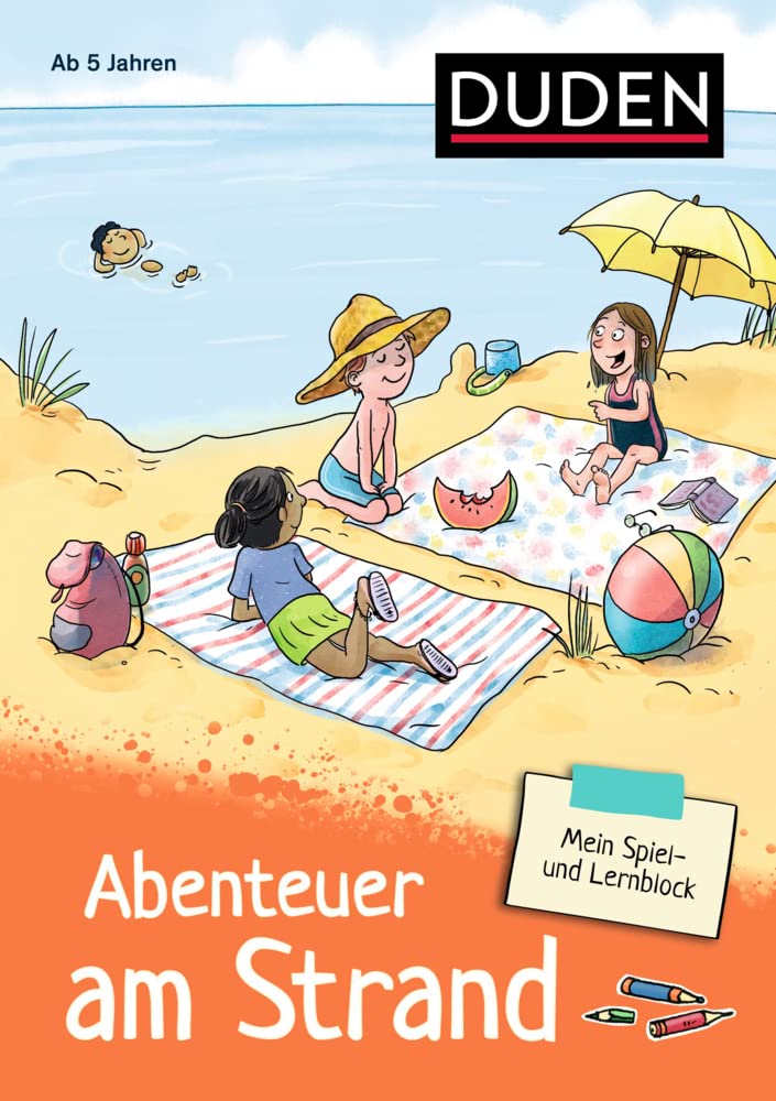 Mein Spiel- und Lernblock 3 - Abenteuer am Strand: Für Kinder ab 5 Jahren Non-fiction