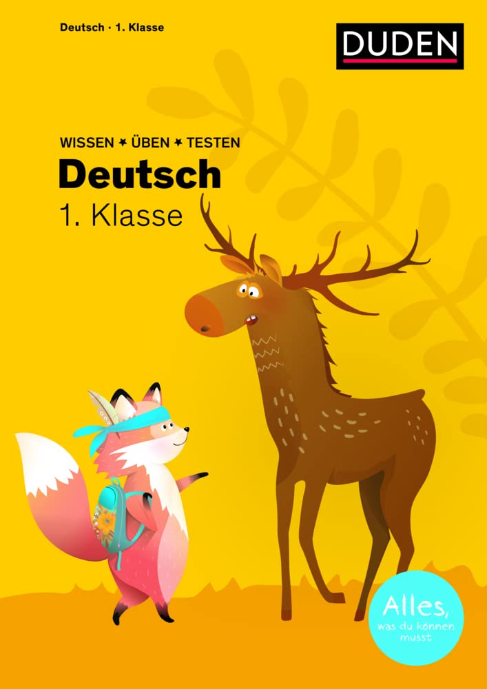 Wissen - Üben - Testen: Deutsch 1. Klasse General education