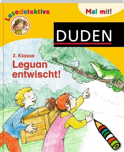Duden Lesedetektive. Mal mit! Leguan entwischt!, 2. Klasse Contemporary literature