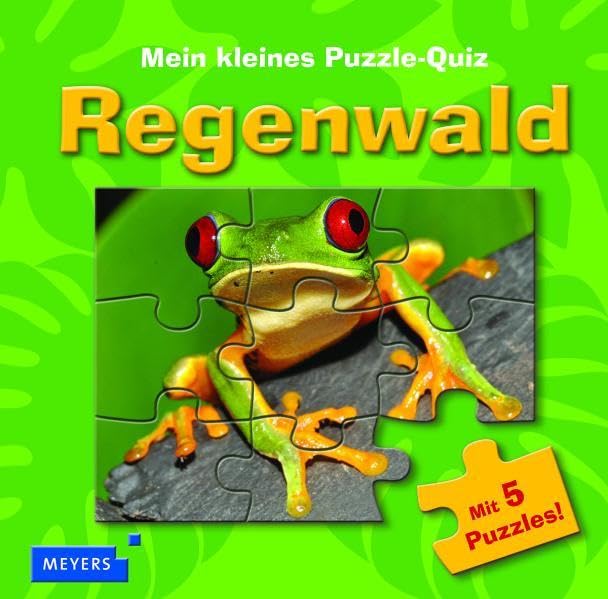 Mein kleines Puzzle-Quiz: Regenwald (Meyers Kindersachbuch) Children's books