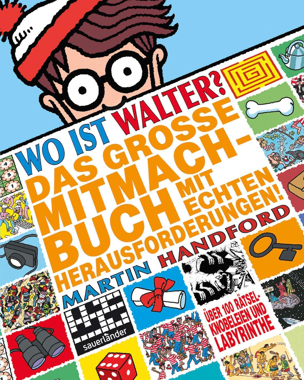 Wo ist Walter? Das große Mitmachbuch mit echten Herausforderungen: Activity-Buch Parents & Children