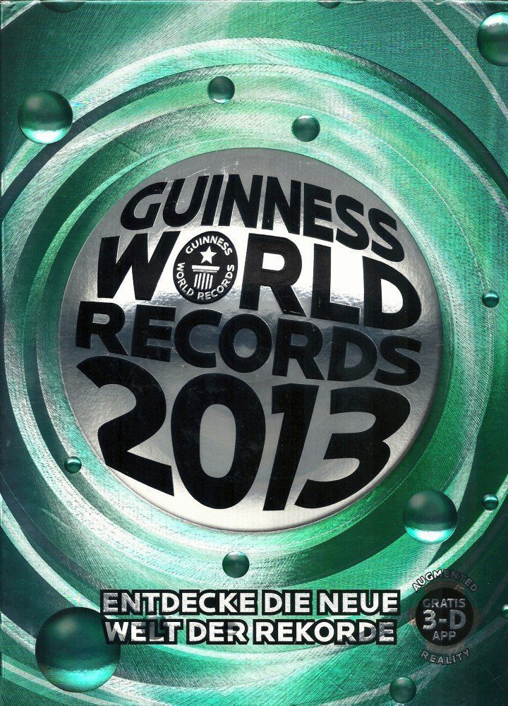 Guinness World Records Buch 2013: Entdecke die neue Welt der Rekorde Reference Books