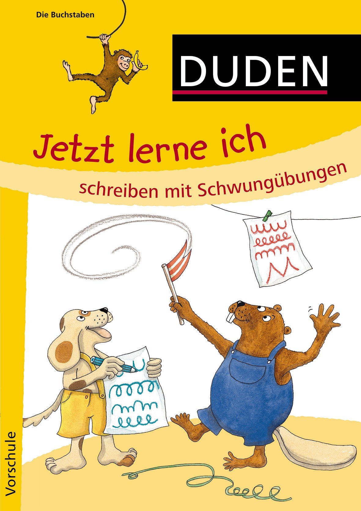 Jetzt lerne ich schreiben mit Schwungübungen book