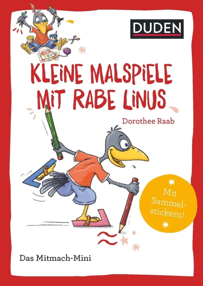 Duden Minis (Band 40) – Kleine Malspiele mit Rabe Linus Tiptoi & Games