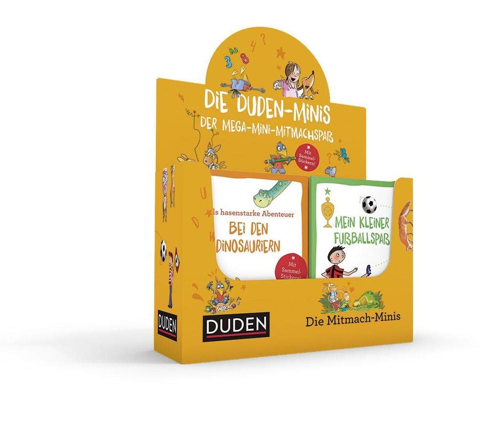 32er Duden Minis (Box 2): Der Mega-Mini-Mitmachspaß Tiptoi & Games