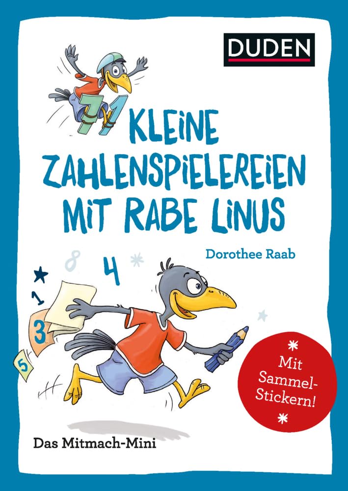 Duden Minis (Band 25) – Kleine Zahlenspielereien mit Rabe Linus / VE3: Mit Sammelstickern! Non-fiction