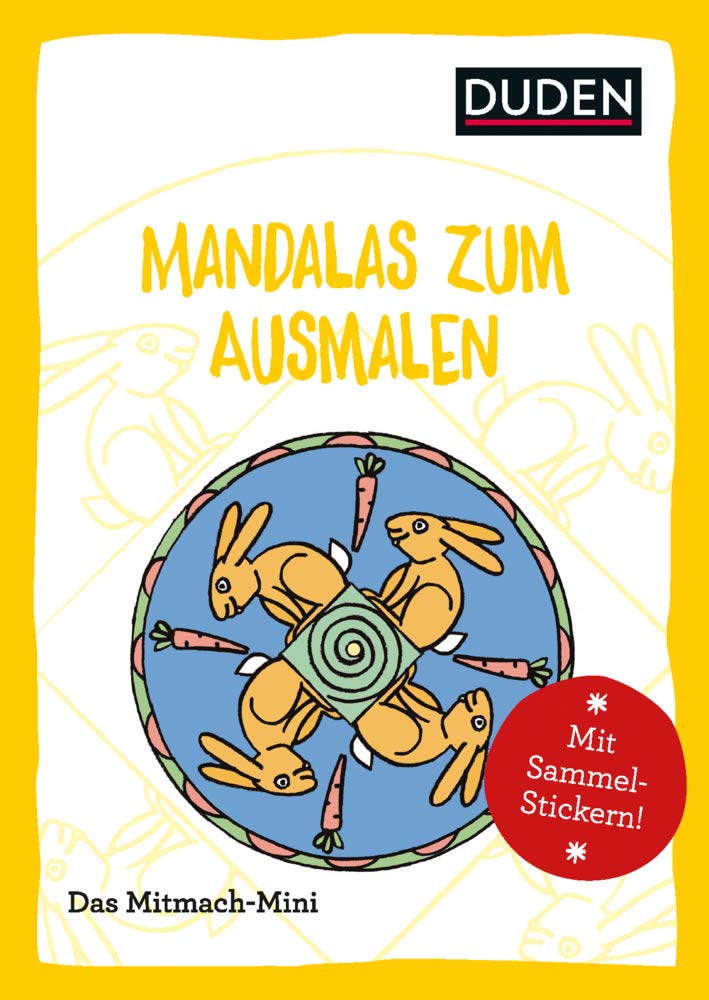 Duden Minis (Band 29) – Mandalas zum Ausmalen / VE3: Mit Sammelstickern! Non-fiction