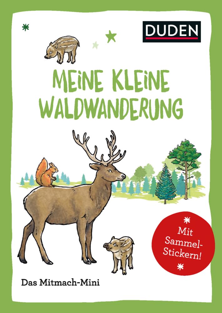Duden Minis (Band 32) – Mein kleine Waldwanderung / VE3: Mit Sammel-Stickern! Leisure & Fun