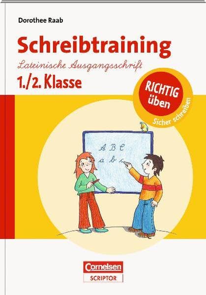 Schreibtraining - Lateinische Ausgangsschrift: 1./2.Klasse book