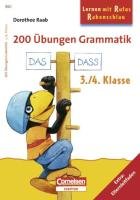 Lernen mit Rufus Rabenschlau - 200 Übungen Grammatik 3./4. Klasse: Arbeitsbuch. Extra: Eltern-Leitfaden (Cornelsen Scriptor - Rufus Rabenschlau) Study Guides
