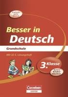 Besser in Deutsch - Grundschule 3. Klasse (Cornelsen Scriptor - Besser in) Study Guides