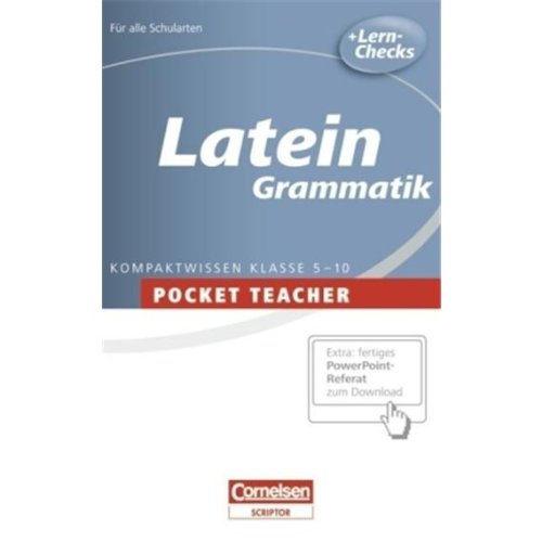 Pocket Teacher Latein - Grammatik 5.-10. Klasse: Kompaktwissen 5.-10. Klasse Foreign Languages ​​& Dictionaries