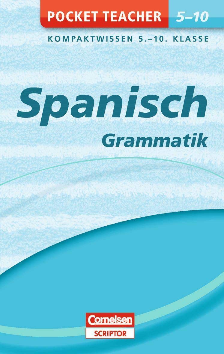 Pocket Teacher Spanisch Grammatik 5.-10. Klasse Foreign Languages ​​& Dictionaries
