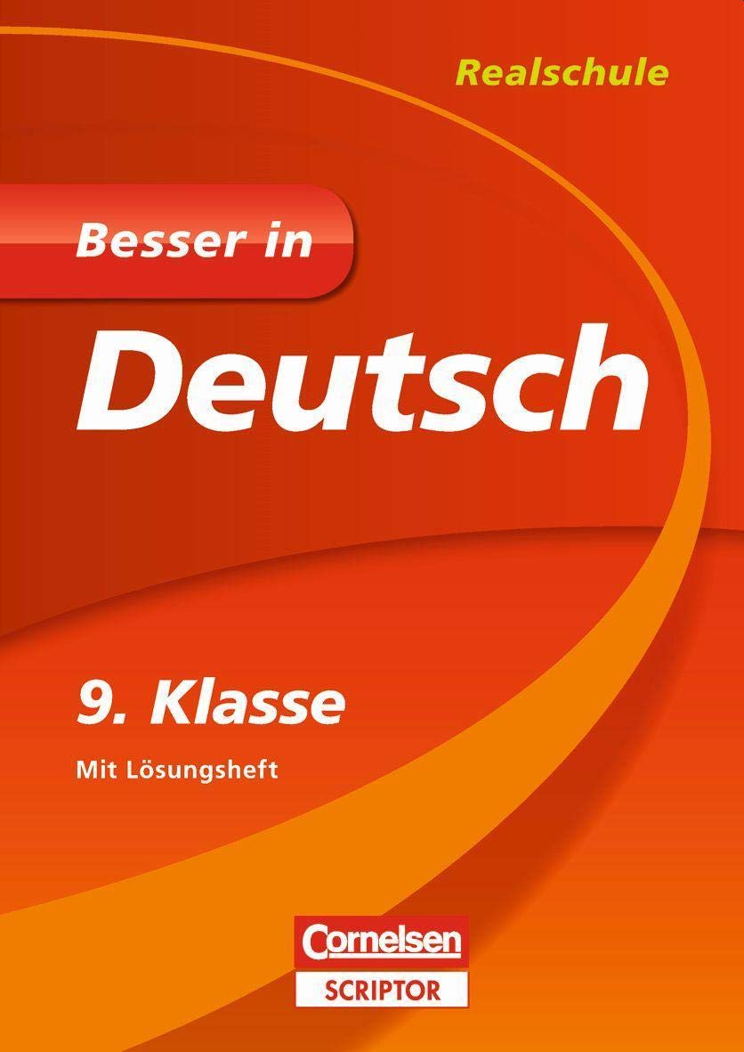 Besser in Deutsch - Realschule 9. Klasse Study Guides