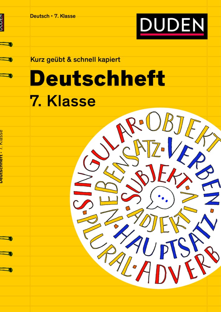 Deutschheft 7. Klasse - kurz geübt & schnell kapiert Study Guides