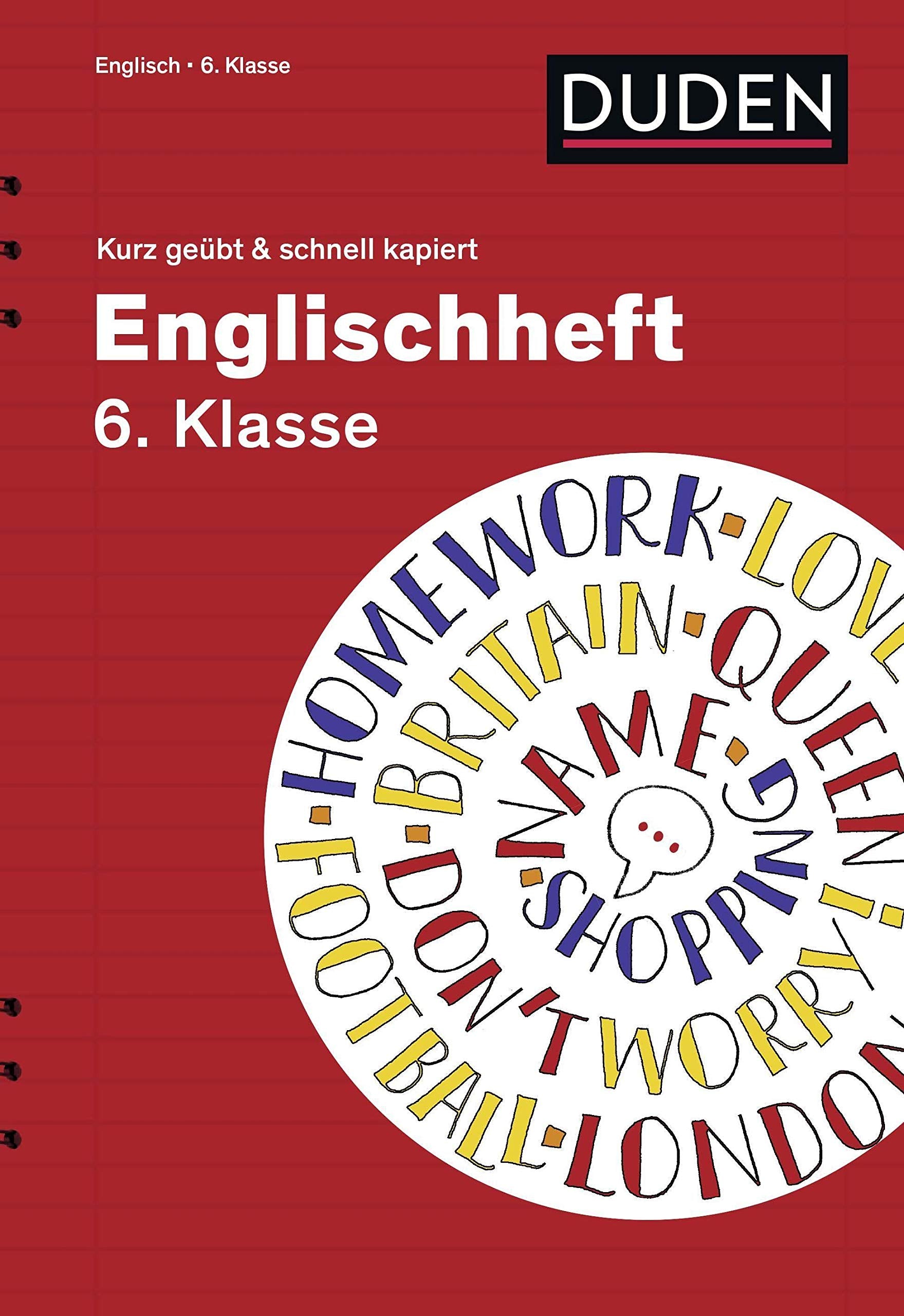 Englischheft 6. Klasse - kurz geübt & schnell kapiert Foreign Languages ​​& Dictionaries