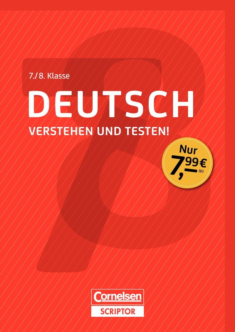 Deutsch - Verstehen und testen! 7./8. Klasse Study Guides