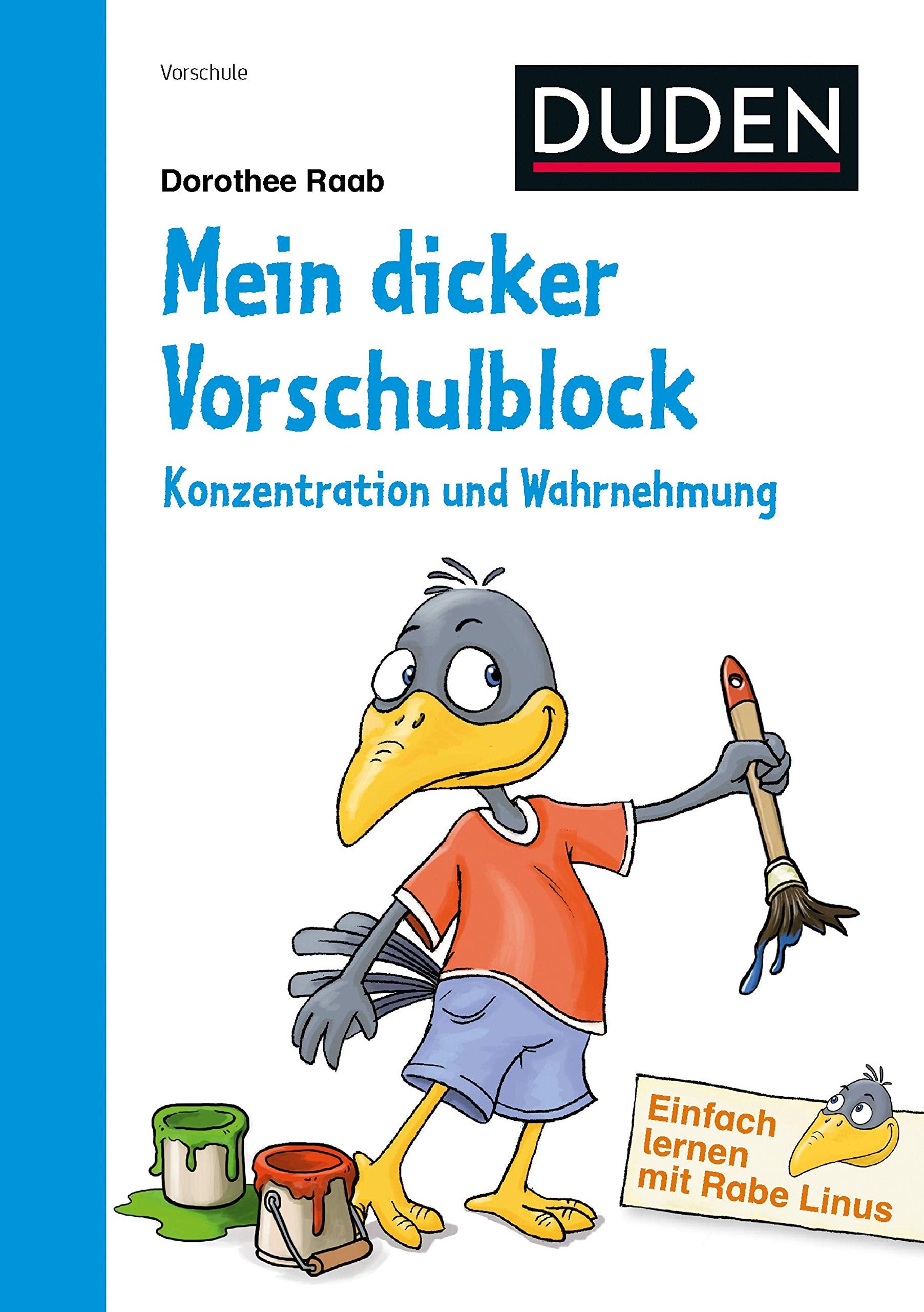 Einfach lernen mit Rabe Linus - Mein dicker Vorschulblock: Konzentration und Wahrnehmung book