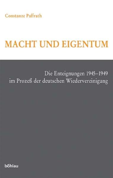 Macht und Eigentum German history