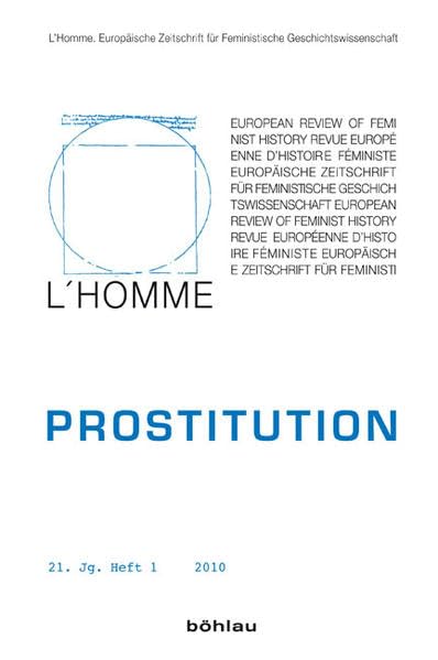 L'Homme 21/1. Prostitution Books