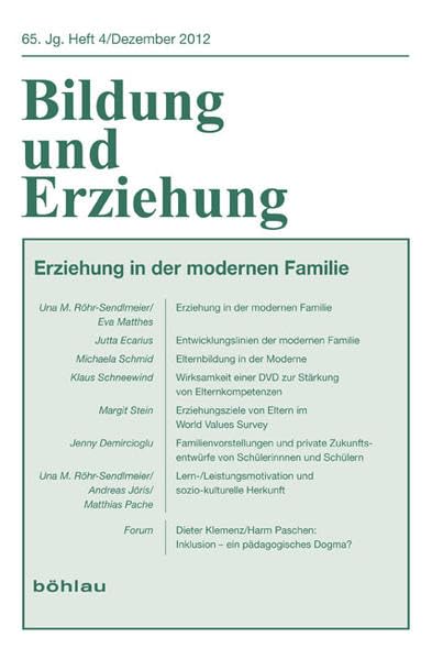 Erziehung in der modernen Familie Partnership & Love