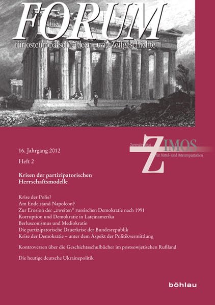 FORUM für osteuropäische Ideen- und Zeitgeschichte 16,2. Krisen der partizipatorischen Herrschaftsmodelle Law