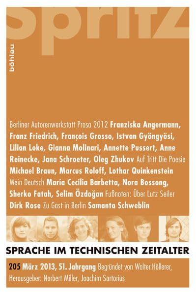 Sprache im technischen Zeitalter: Heft 205,1 Contemporary literature