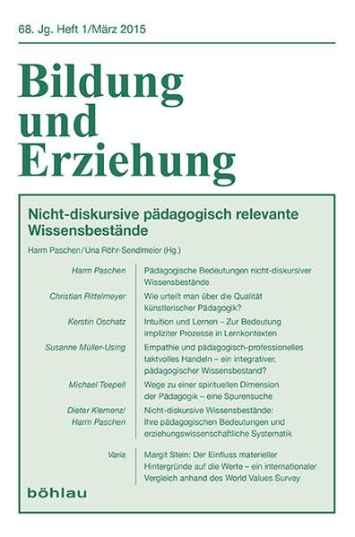 Pädagogische Bedeutung nicht-diskursiver Wissensbestände book