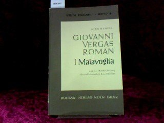 Giovanni Vergas Roman »I Malavoglia« und die Wiederholung als erzählerisches Kunstmittel Books