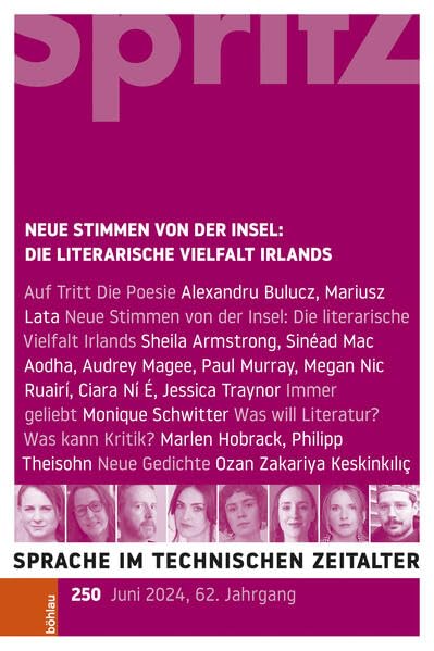Die Literarische Vielfalt Irlands: Sprache im technischen Zeitalter 250, Jg. 62,2 Poetry