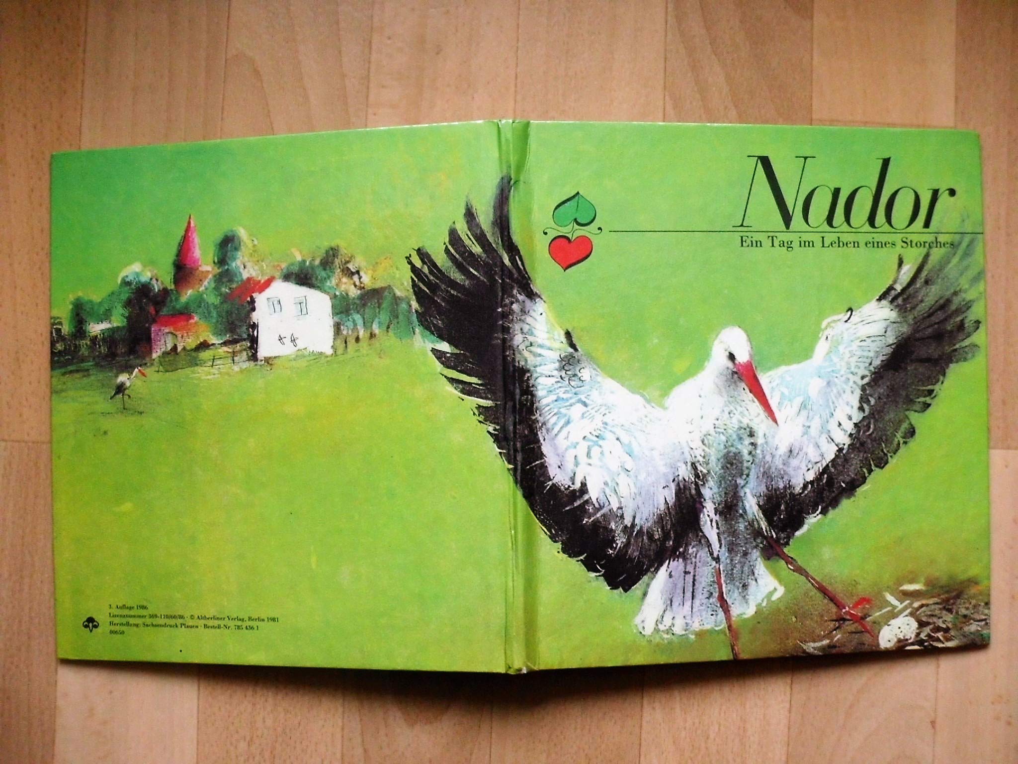 Nador. Ein Tag im Leben eines Storches Books