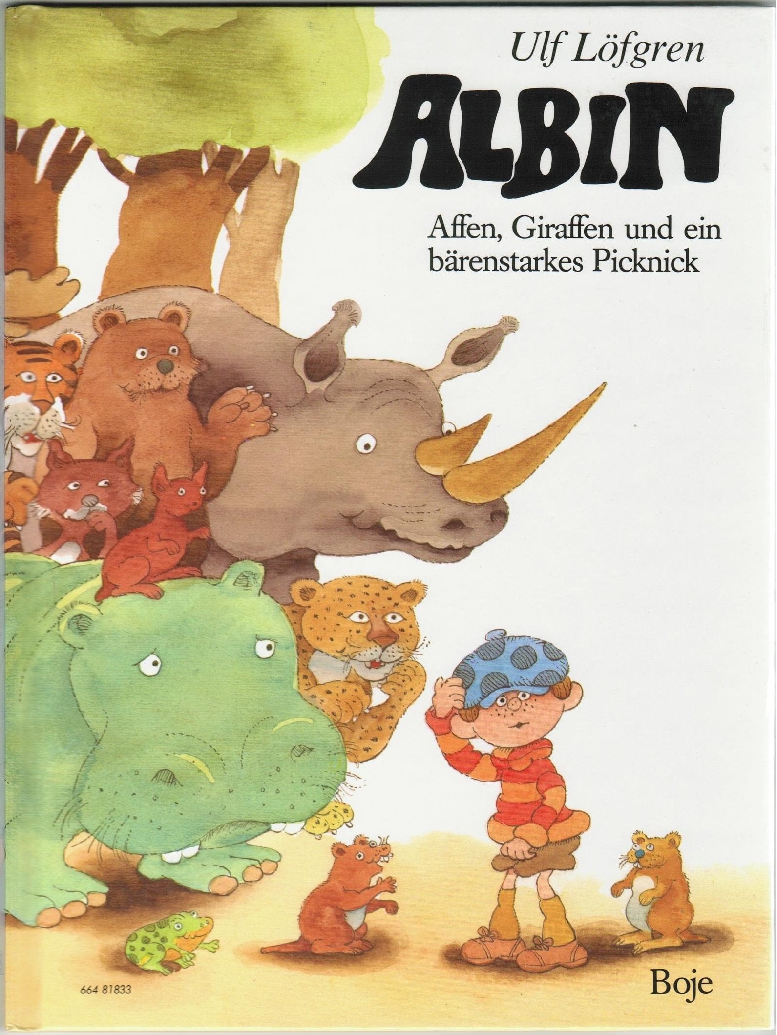 Albin - Affen, Giraffen und ein bärenstarkes Picknick Books