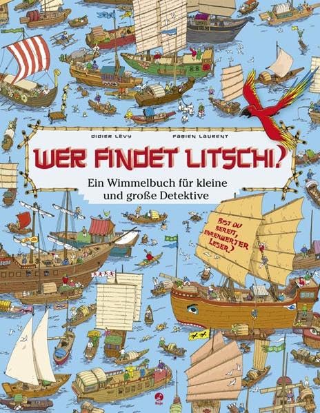 Wer findet Litschi? - Ein Wimmelbuch für kleine und große Detektive (Boje) Children's books