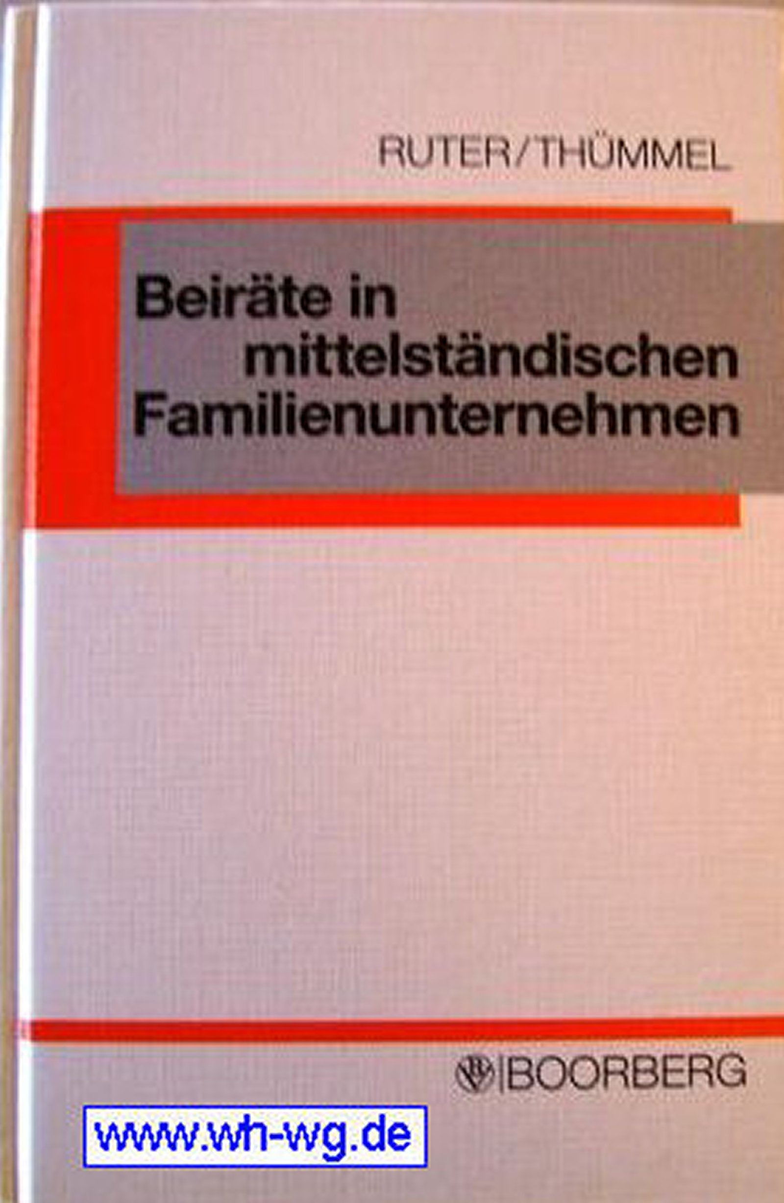 Beiräte in mittelständischen Familienunternehmen Business, Finance & Career