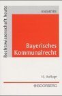 Bayerisches Kommunalrecht Books